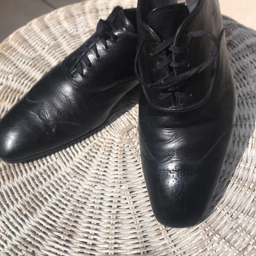 Prada Leather Mans Oxford style size 10 US - Picture 2 of 8